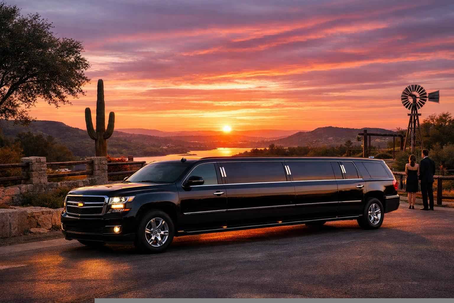 Suv Limousine In Sunset Valley Texas Sunset Valley Texas SUV Limousine