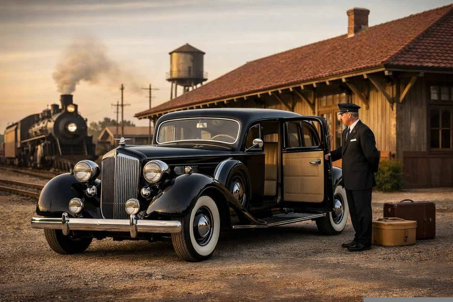 Taylor Texas Antique Vehicle Rental with Driver