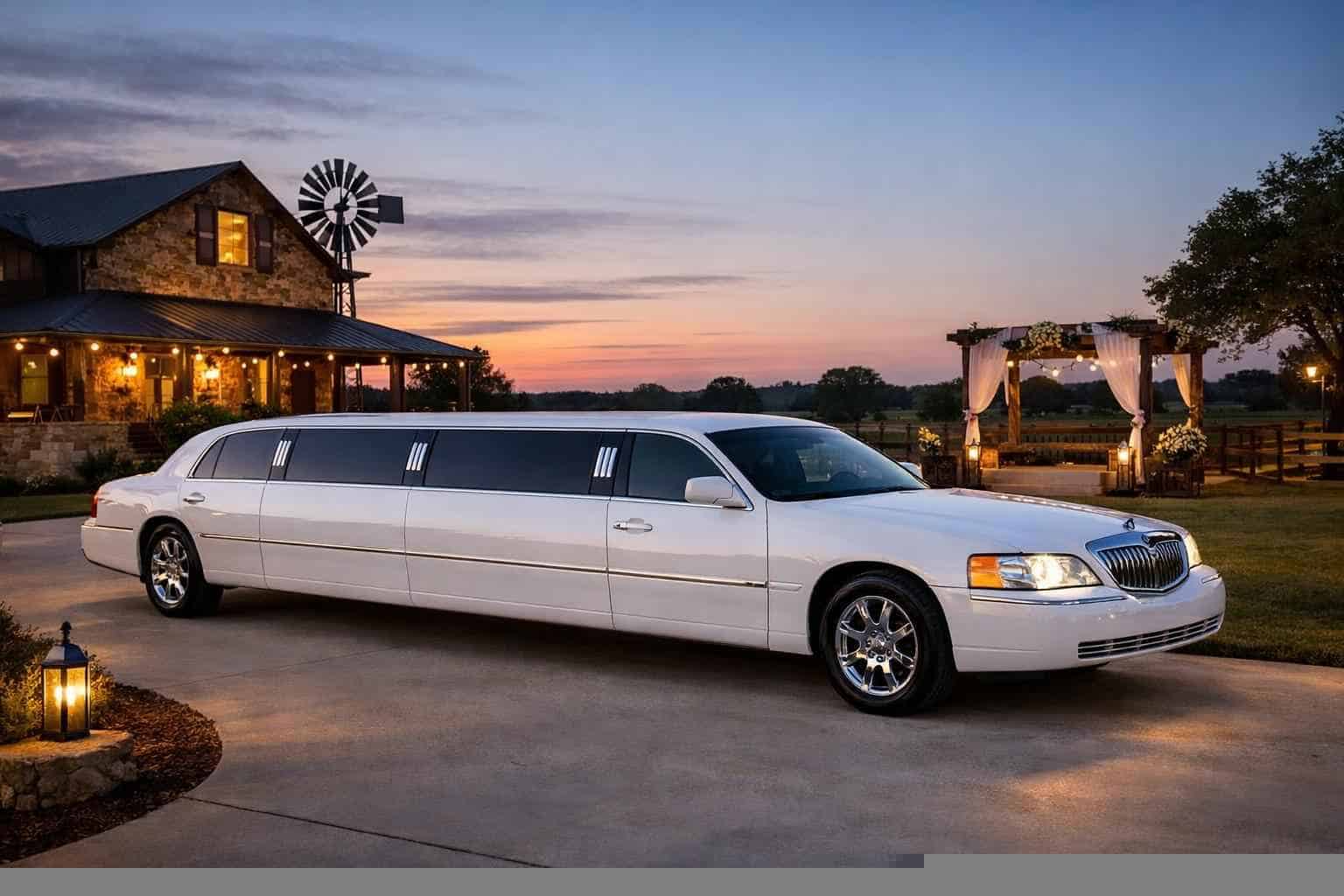 White Limo Rental Elgin TX