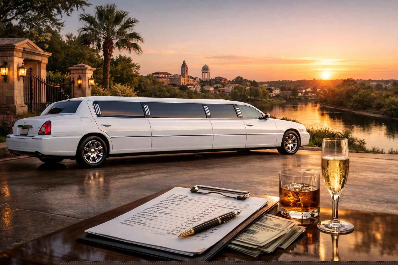 White Limo Rental In Bastrop Texas White Limo Rental Prices in Bastrop TX