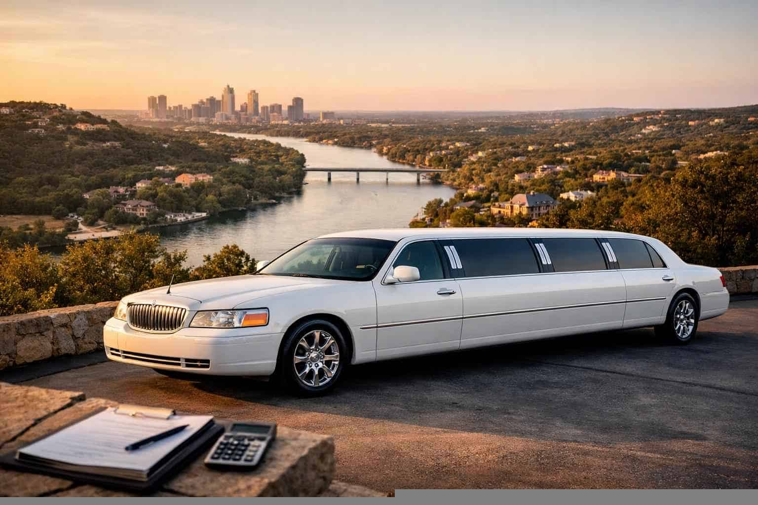 White Limo Rental Prices in West Lake Hills TX