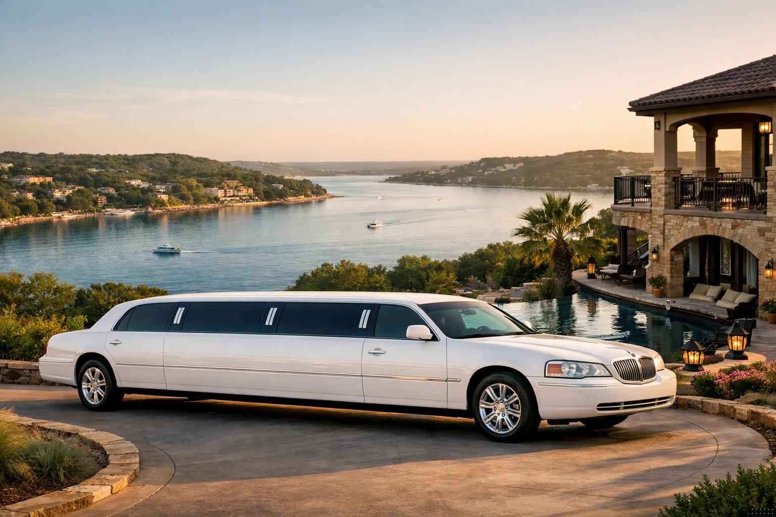 White Limo Rental Services in Lakeway Texas