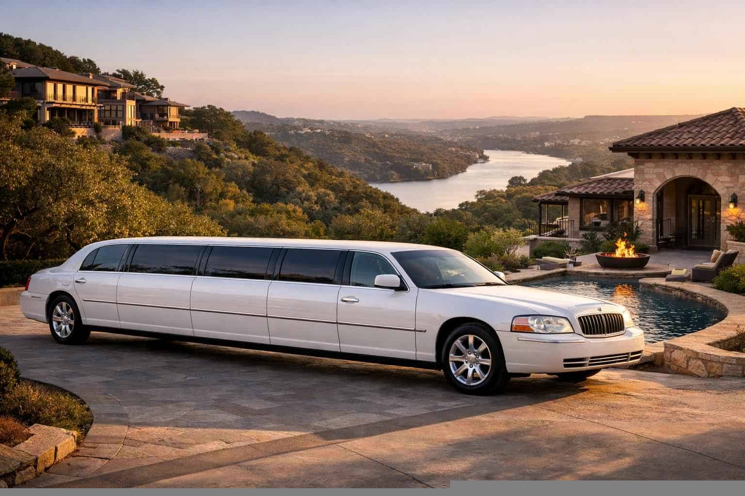 White Limo Rental Services in West Lake Hills Texas