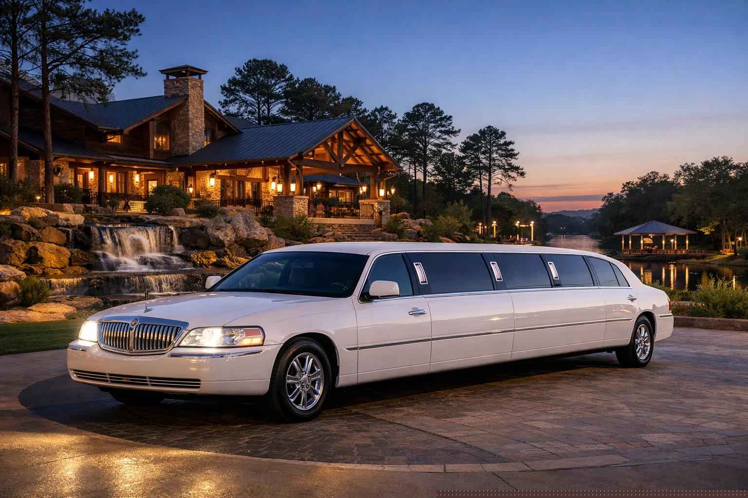 White Limo Rental In Bastrop Texas White Limo Service Bastrop TX