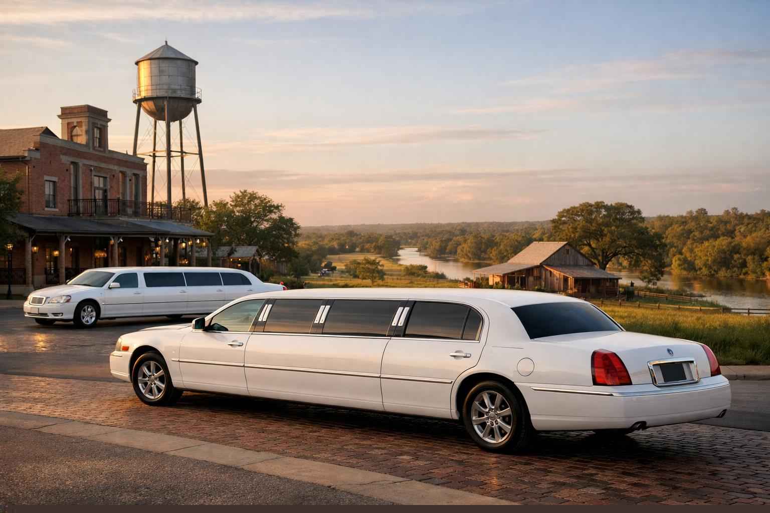 White Limo Rental In Bastrop Texas White Limousines in Bastrop Texas