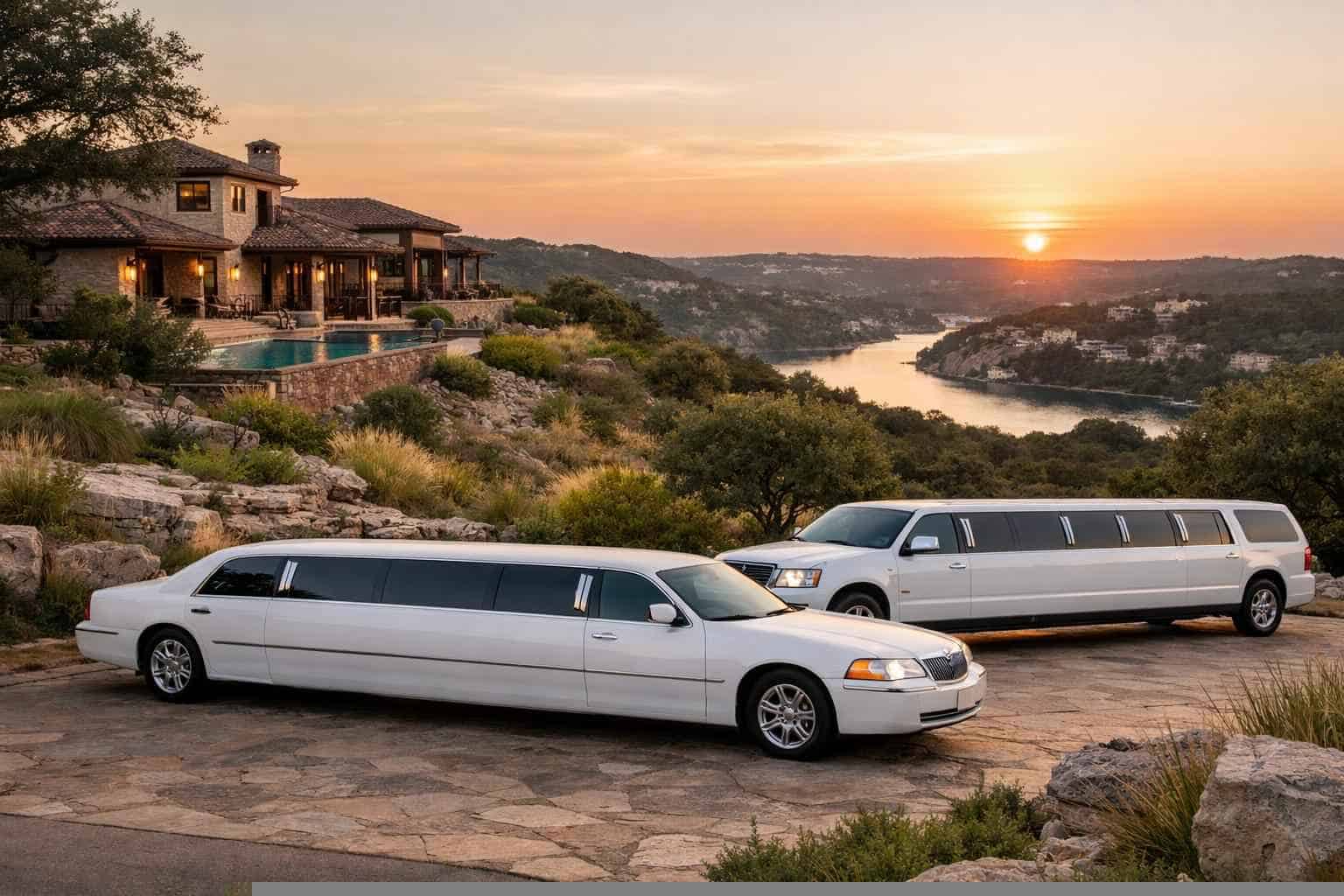 White Limo Rental In Bee Cave Texas White Limousines in Bee Cave Texas