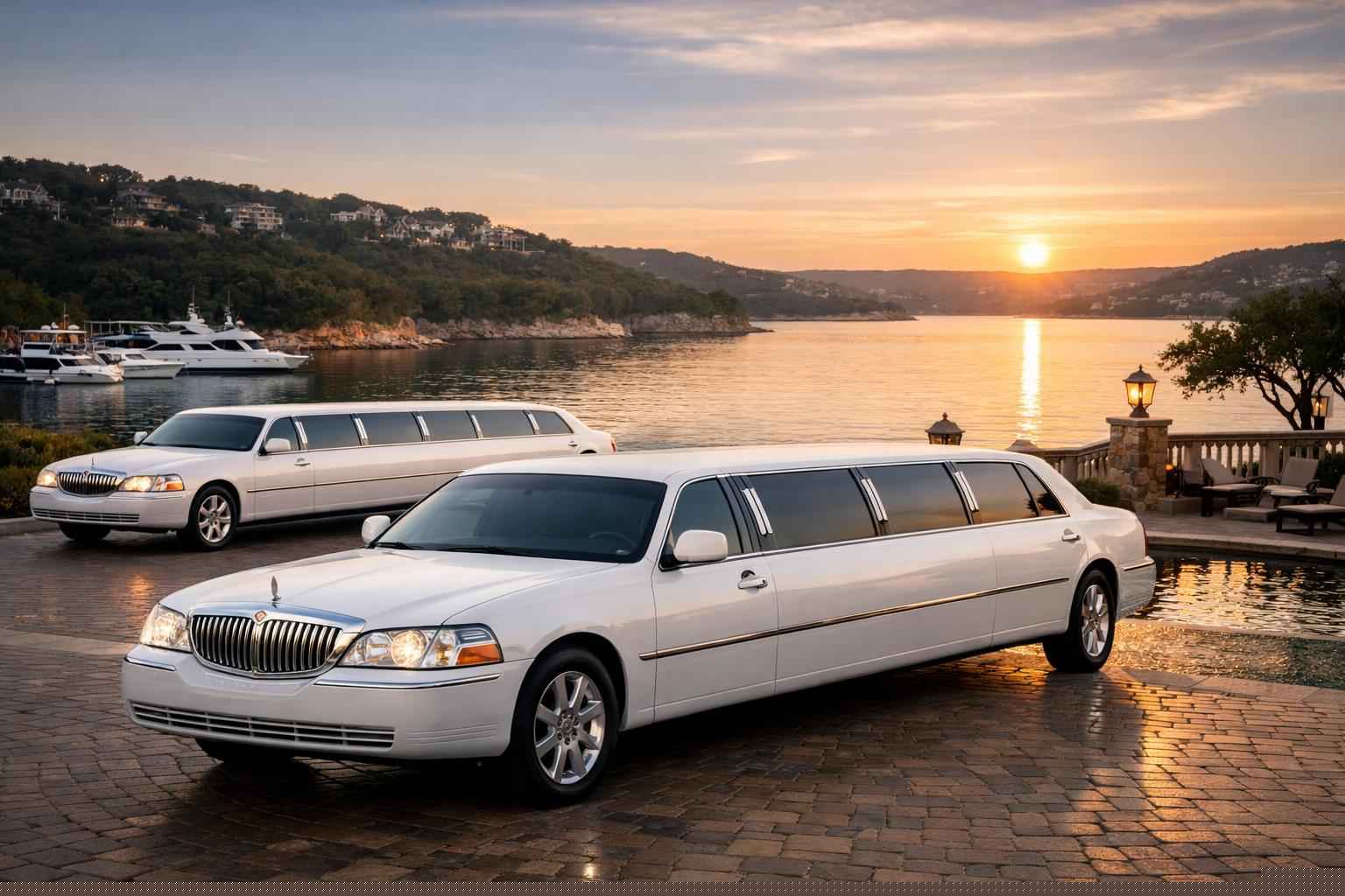 White Limousines in Lakeway Texas