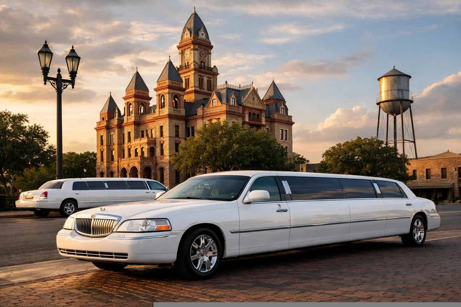 White Limo Rental In Lockhart Texas White Limousines in Lockhart Texas