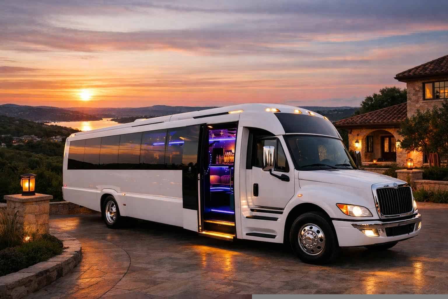 White Party Bus Service Bee Cave TX