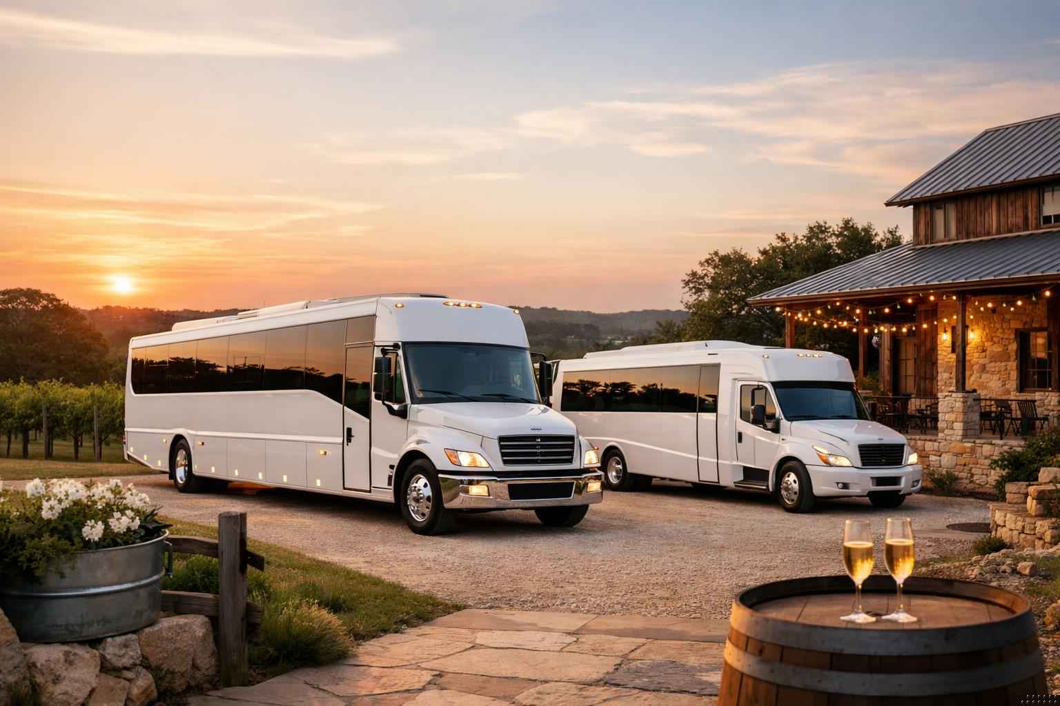 White Party Bus Rental In Dripping Springs Texas Best White Party Bus Rental in Dripping Springs Texas