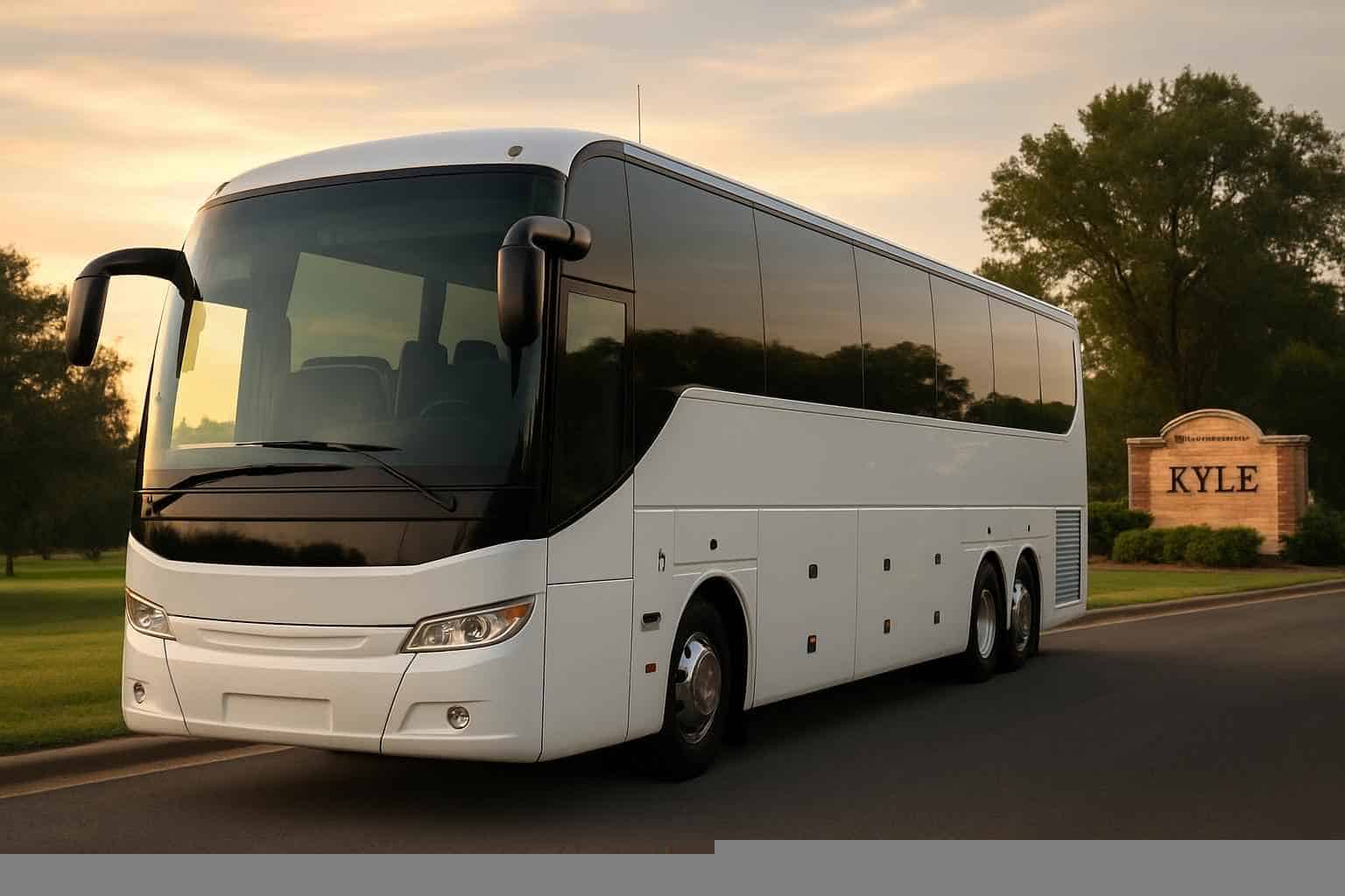 Charter Bus Rental Services in Kyle Texas