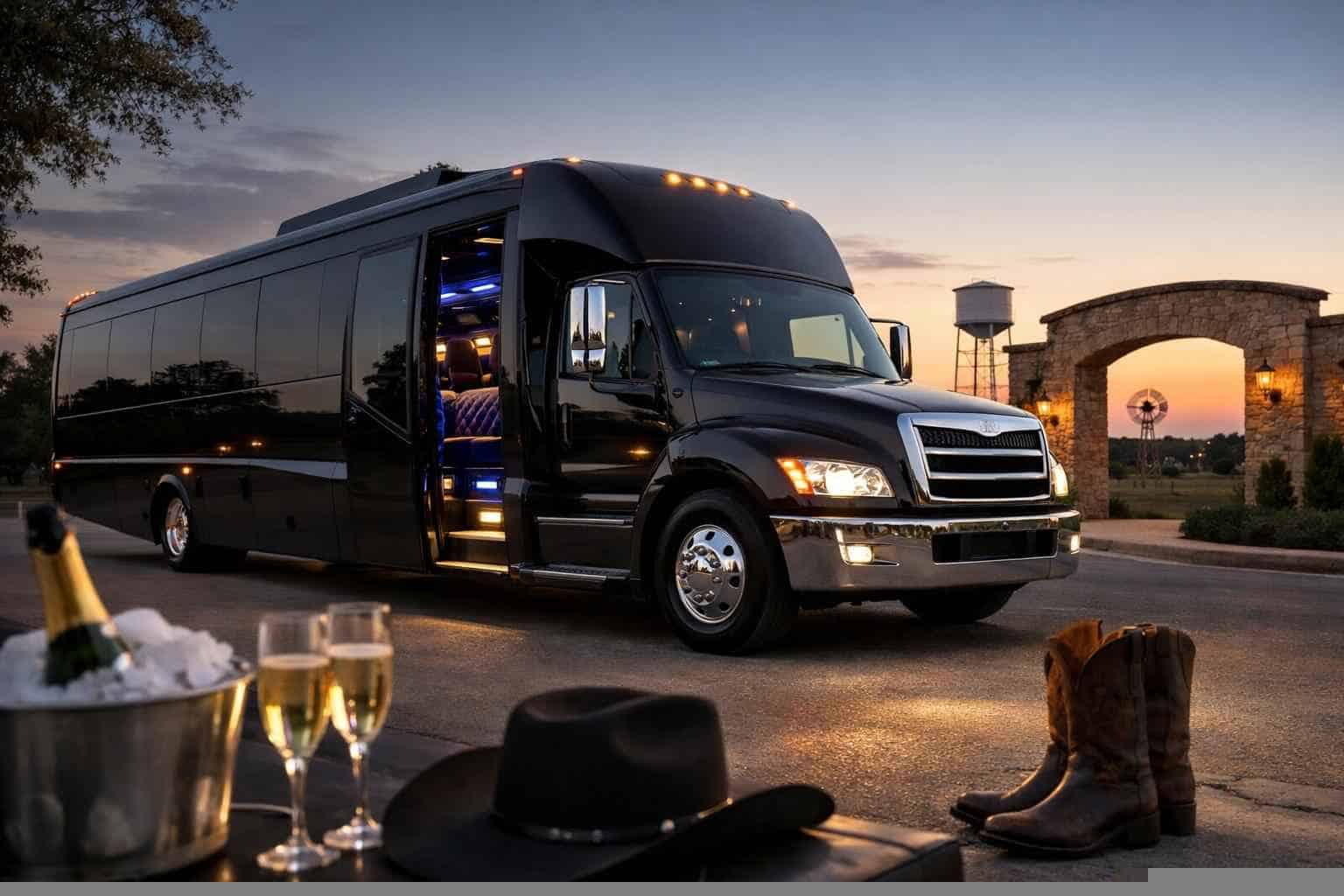 Limo Bus Rental Near Me Kyle TX