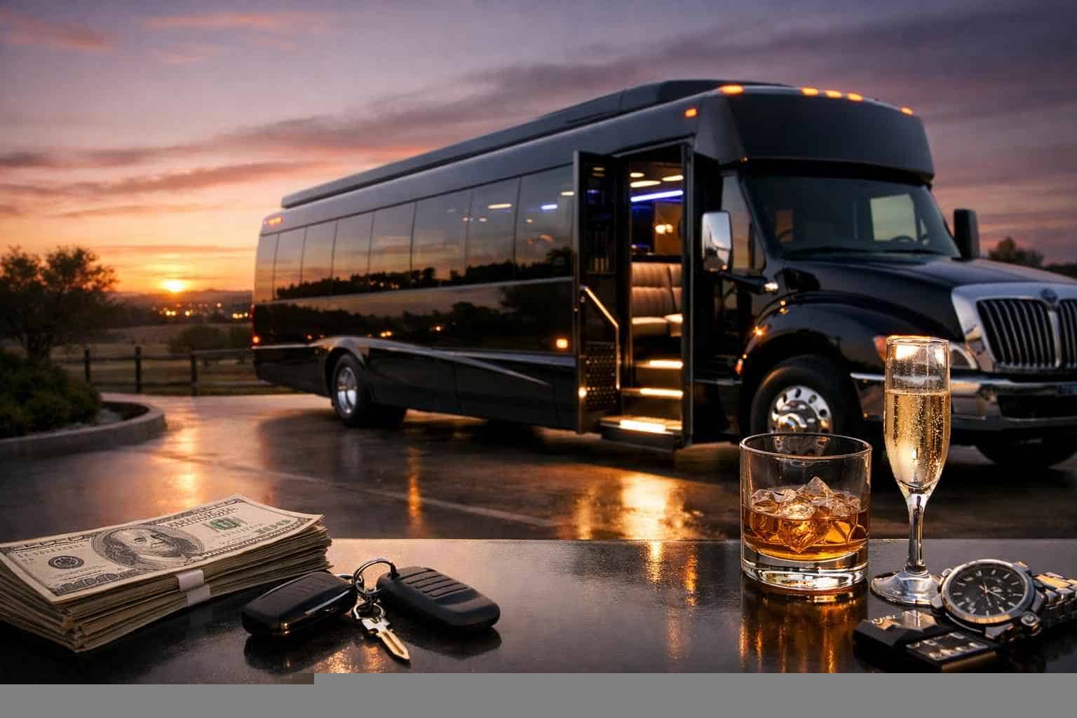 Limo Bus Rental Prices in Kyle TX