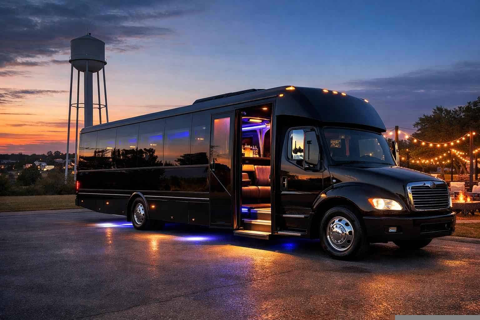 Luxury Party Bus Rental in Kyle Texas