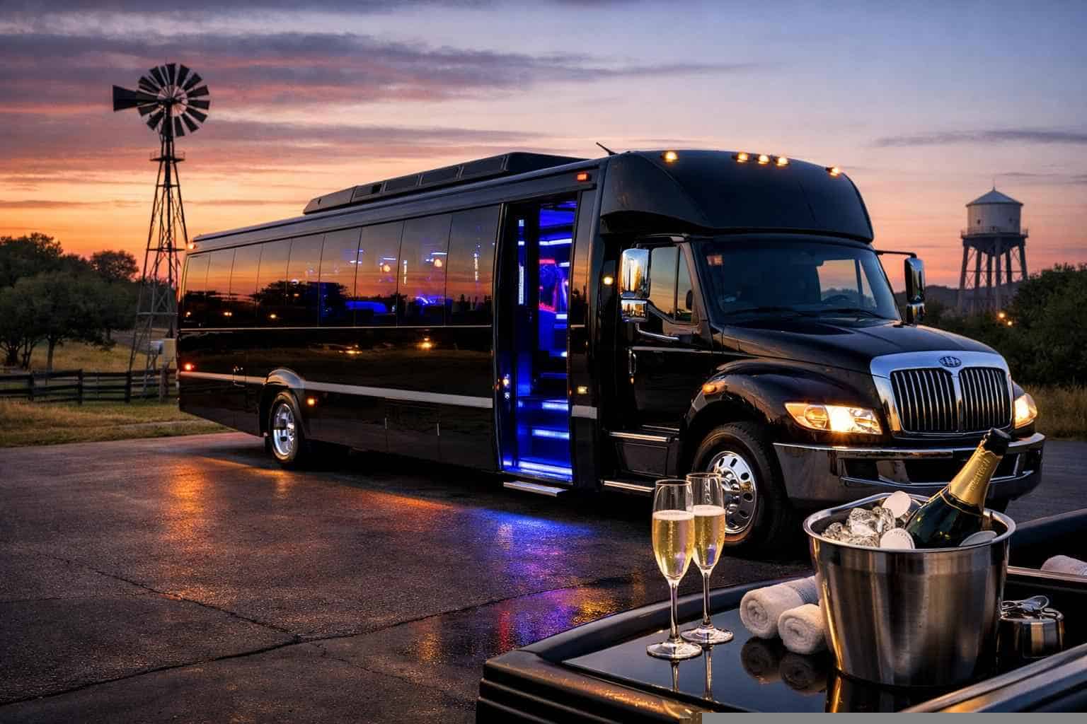 Party Bus Rental Near Me Kyle TX
