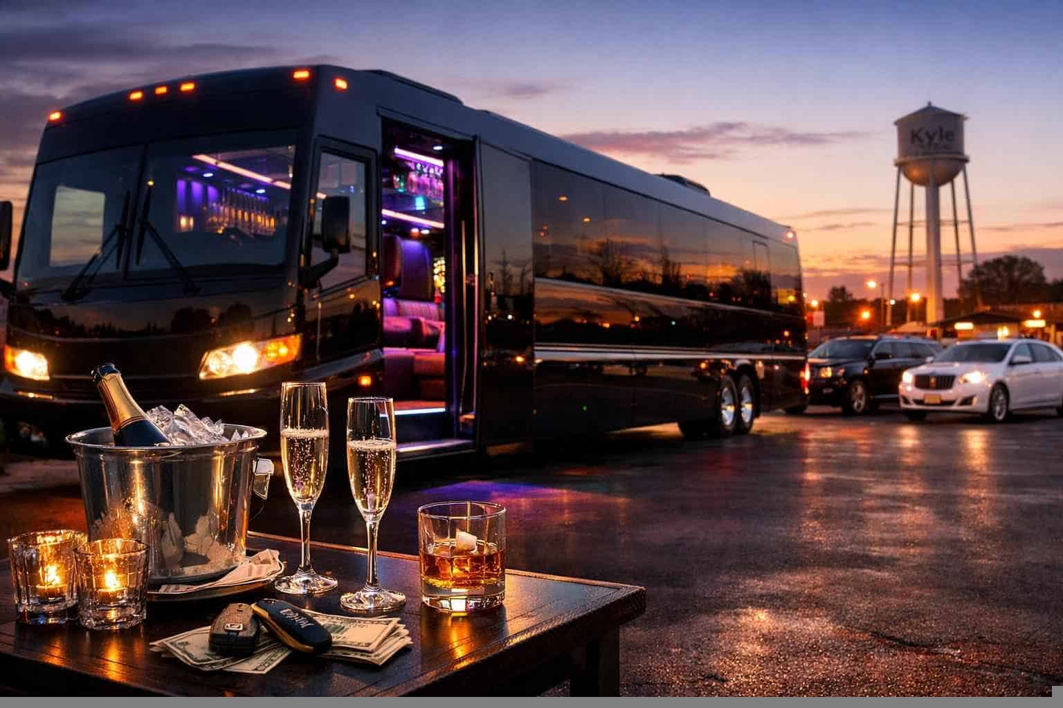 Party Bus Rental Prices in Kyle TX