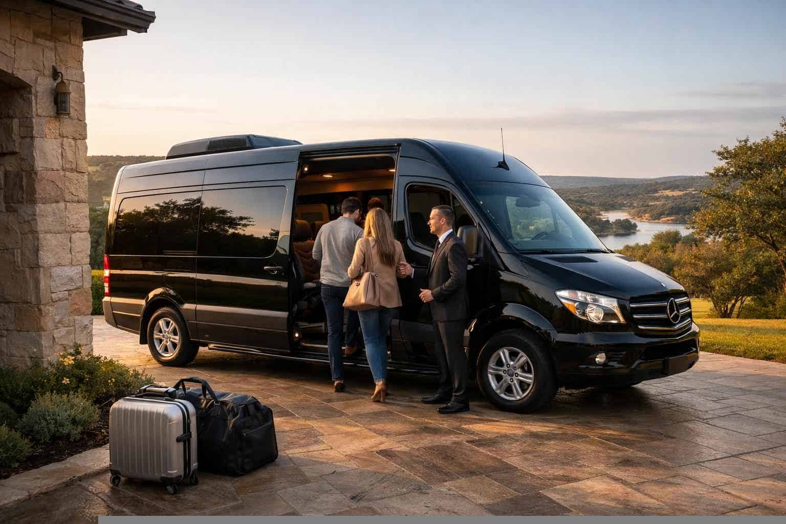 Passenger Van with Driver Near Me Leander TX