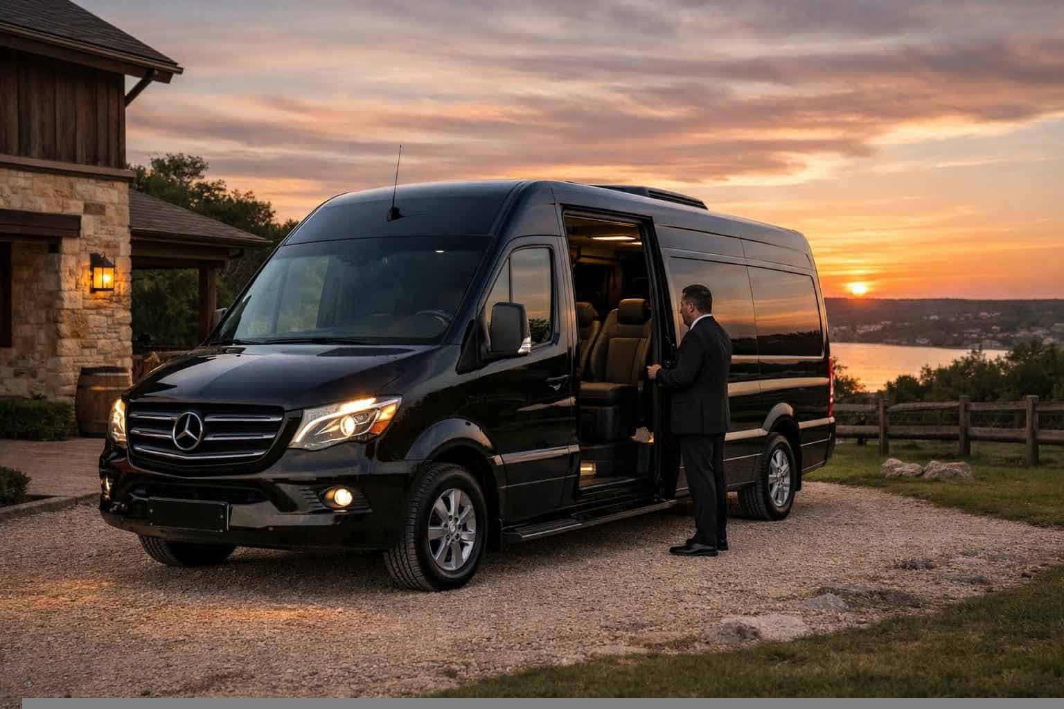 Passenger Van with Driver Services in Leander Texas