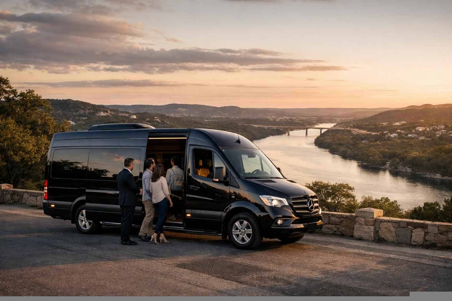 Passenger Vans with Driver in Leander Texas